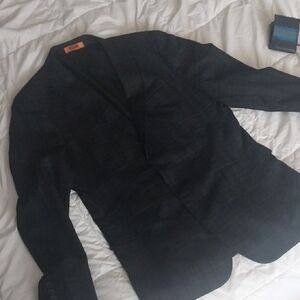 Elegant Charcoal Blazer for Men